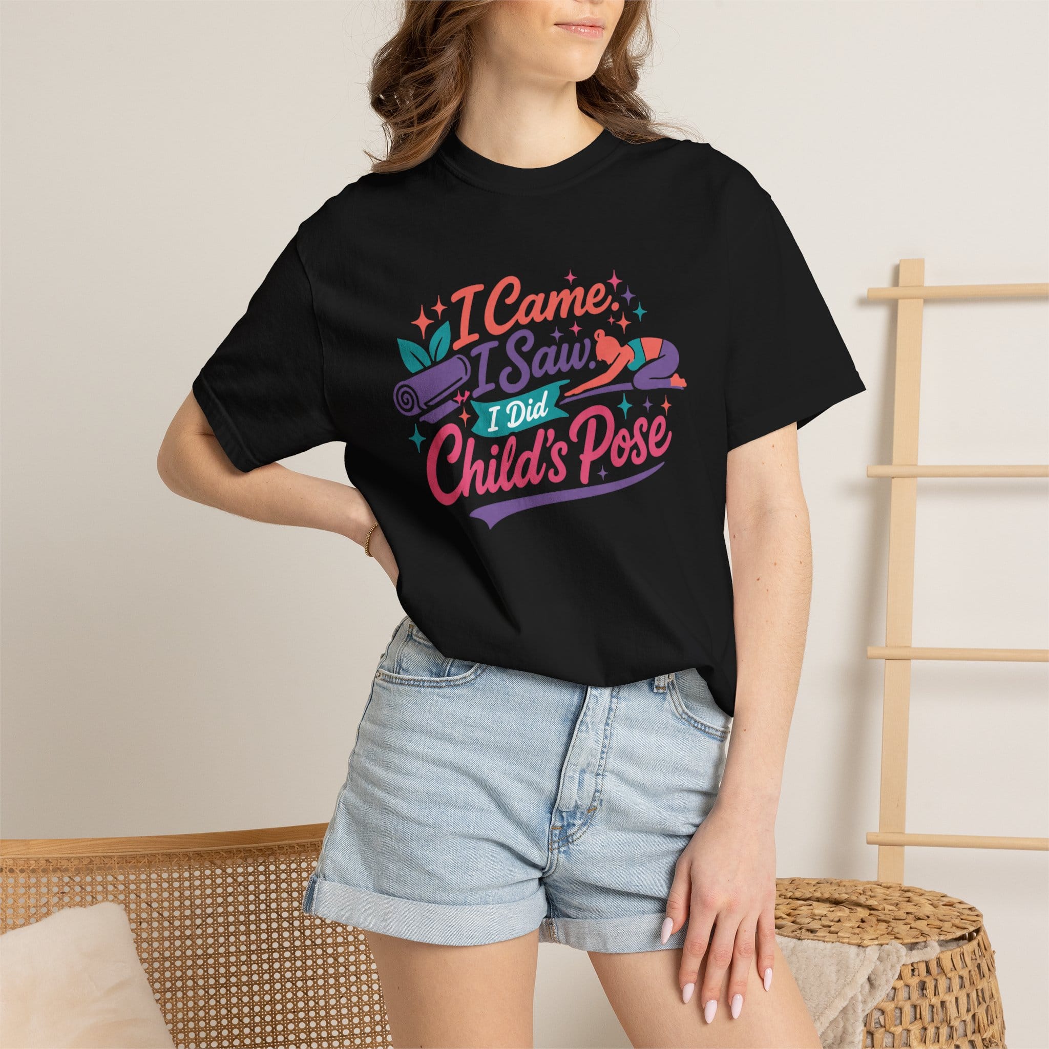 I Came I Saw I Did Child's Pose t-shirt