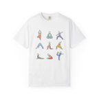 Yoga Pose Illustrations t-shirt