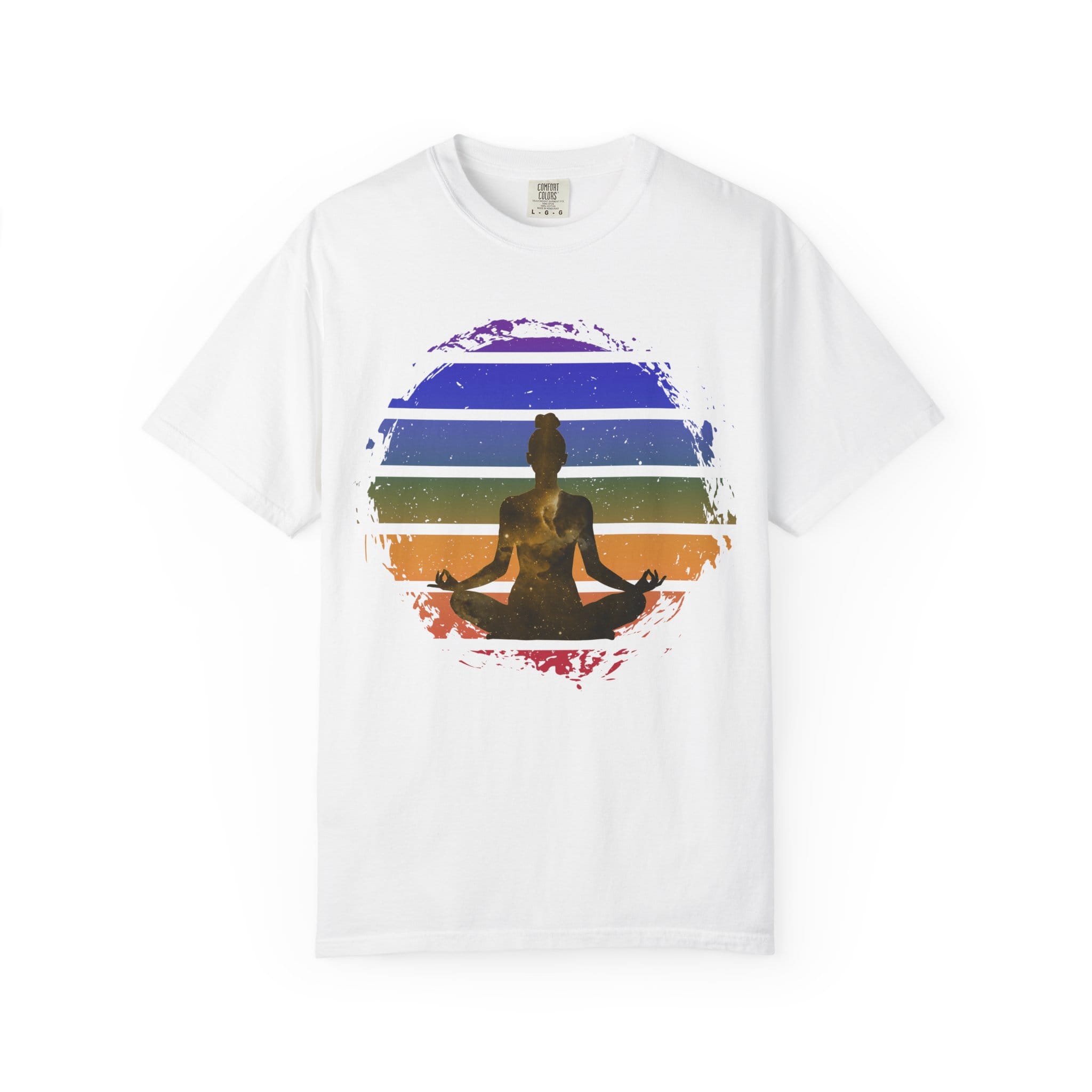 Retro Cosmic Meditation t-shirt
