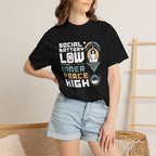 Social Battery Low Inner Peace High t-shirt